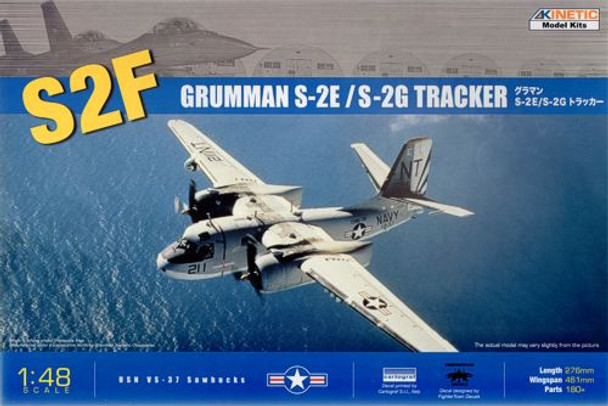 KINK48024 - Kinetic 1/48 Grumman S-2E/G Tracker
