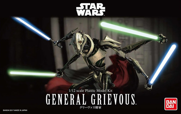 BAN5063849 - Bandai 1/12 Star Wars General Grievous
