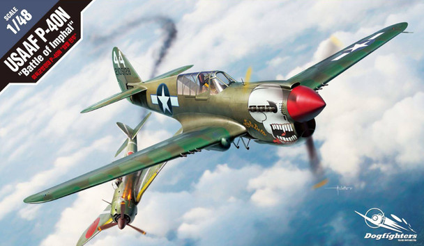 ACA12341 - Academy 1/48 USAAF P-40N Battle of Imphal