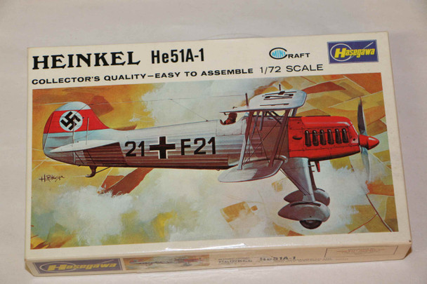 HASJS-053 - Hasegawa 1/72 Heinkel He 51A-1 WWWEB10106536