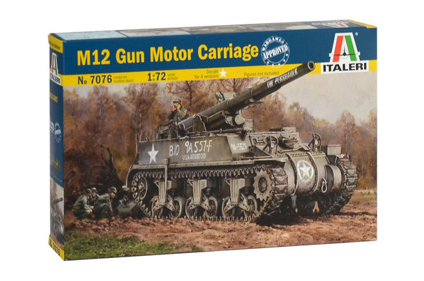 ITA7076 - Italeri 1/72 M12 Gun Motor Carriage