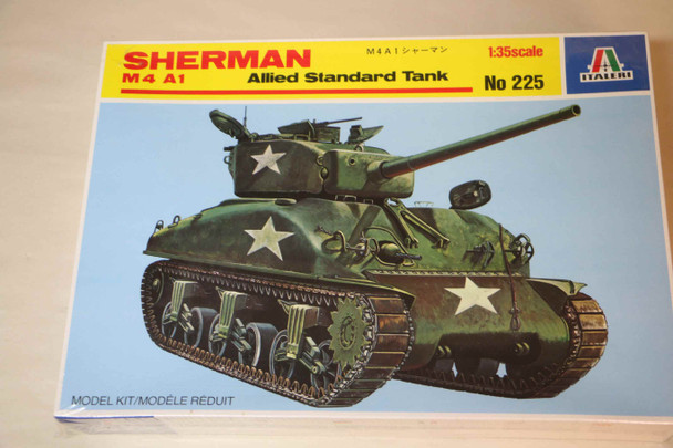 ITA225 - Italeri - 1/35 Sherman M4-A1 Allied Standard Tank WWWEB10106553