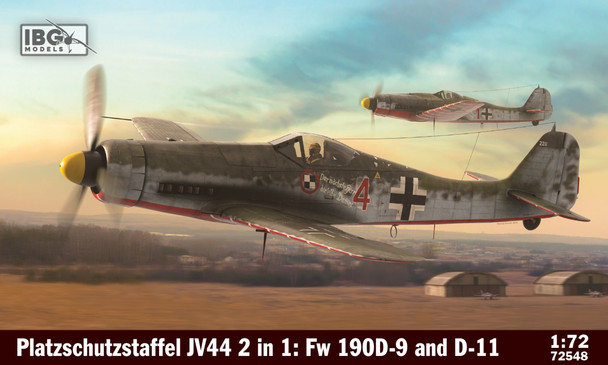 IBG72548 - IBG 1/72 Fw 190D-9/D-11 Platzschutzstaffel JV44