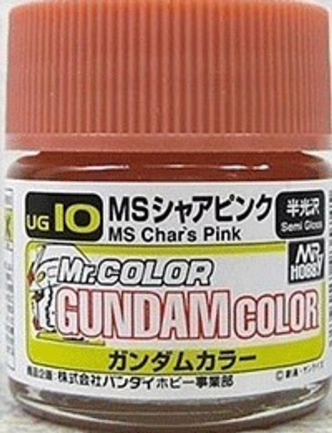 MRHUG10 - Mr. Hobby Gundam Color MS Char's Pink - 10ml - Lacquer