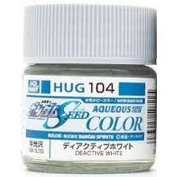 MRHHUG104 - Mr. Hobby Aqueous Gundam Color Deactive White - 10ml - Acrylic