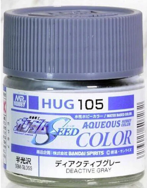 MRHHUG105 - Mr. Hobby Aqueous Gundam Color Deactive Gray - 10ml - Acrylic