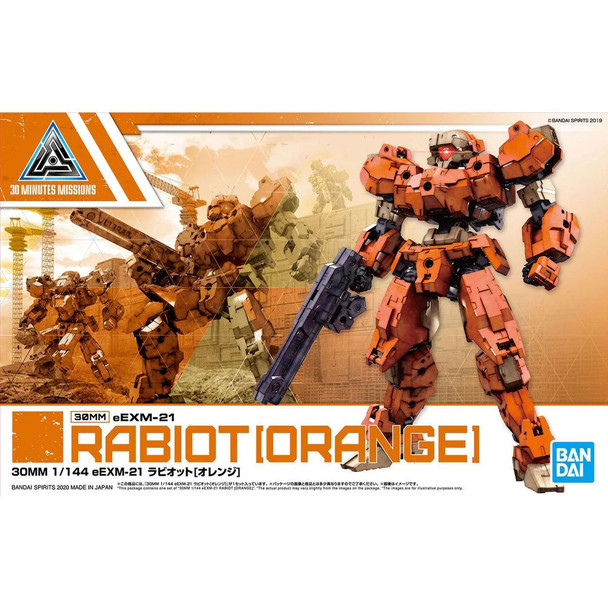 BAN5060265 - Bandai 30MM 1/144 eEXM-21 Rabiot (Orange)