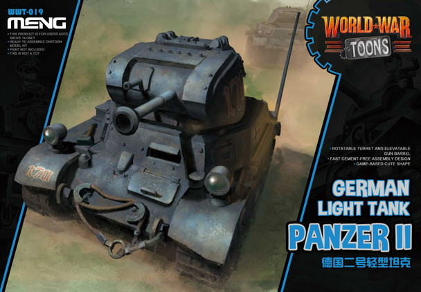 MENWWT019 - Meng World War Toons Panzer II