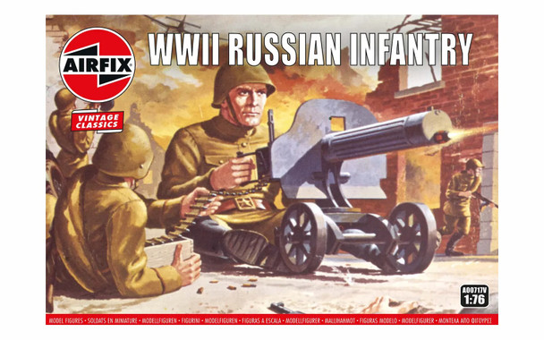 AIRA00717V - Airfix 1/76 WWII Russian Infantry