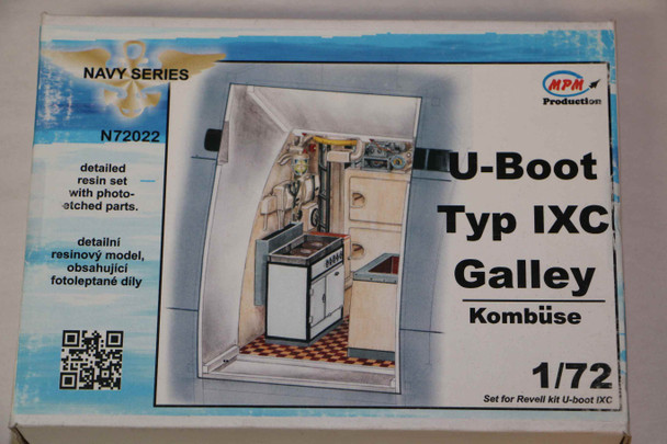 MPMN72022 - mpm 1/72  Type IX U-boat - Galley (for Revell U-boot IXC)