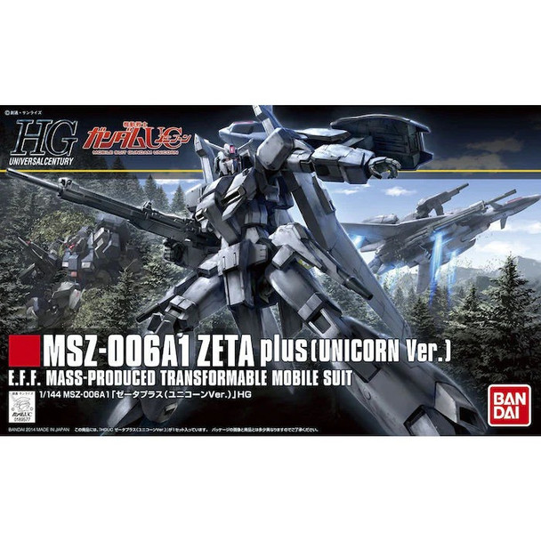 BAN5060402 - Bandai HG 1/144 MSZ-006A1 Zeta plus (Unicorn Ver.)