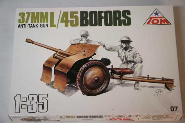 TMBTB5007 - Tom Modellbau 1/35 37mm L/45 Bofors WWWEB10106857