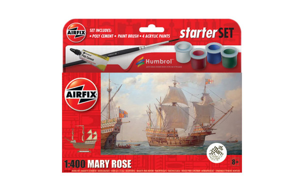 AIRA55114A - Airfix 1/400 Mary Rose Starter Set