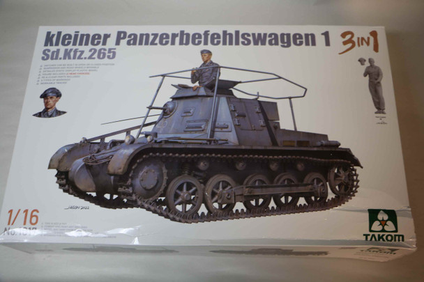 TKM1017 - Takom 1/16 kleiner Panzerbefehlswagen 1 Sd.Kfz.265 3in1 WWNEW10107112