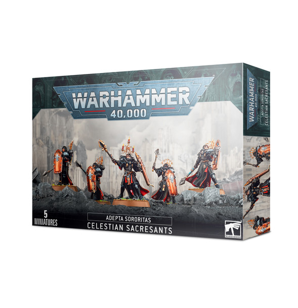 Games Workshop Warhammer 40K Adepta Sororitas: Celestian Sacresants