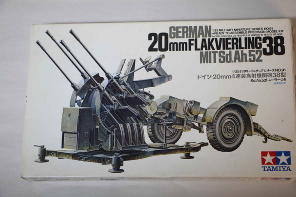 TAM35091 - Tamiya - 1/35 German 2cm Flakviering 38 WWWEB10107221