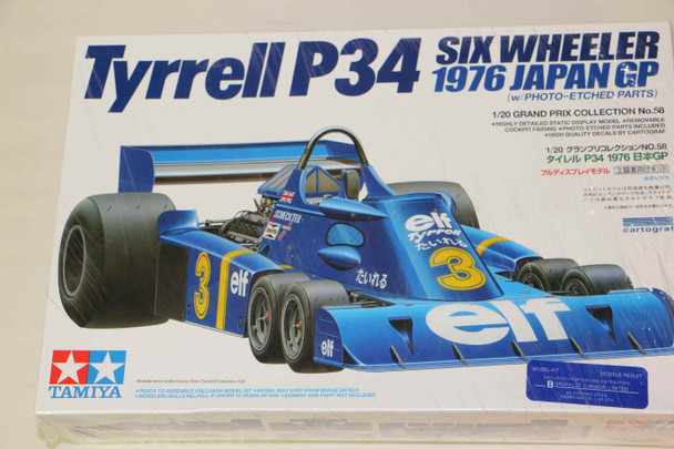 TAM20058 - Tamiya - 1/20 Tyrell P34 Six Wheeler w/PE WWWEB10107227