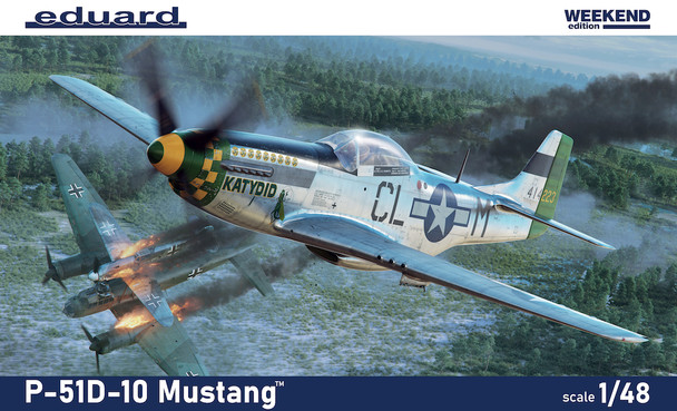 EDU84184 - Eduard 1/48 P-51D-10 Mustang - Weekend Edition