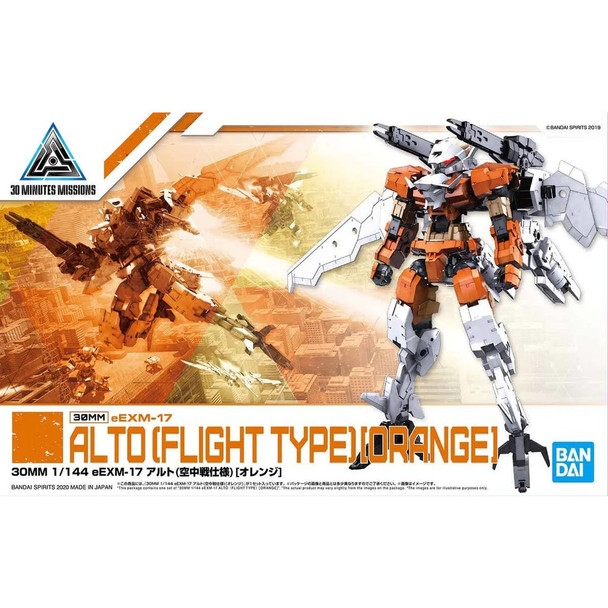 BAN5060452 - Bandai 30MM 1/144 eEXM-17 Alto (Flight Type) (Orange)