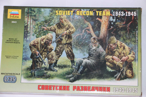 ZVE3643 - Zvezda 1/35 Soviet Recon Team WWWEB10107239