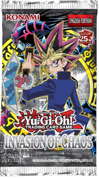 KON86062 - Yu-Gi-Oh! 25TH INVASION OF CHAOS Display Box