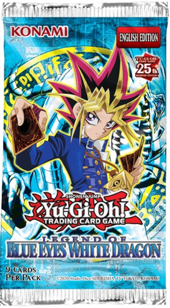 KON86054 - Yu-Gi-Oh! 25TH LEGEND OF BLUE-EYES WHITE DRAGON Display Box