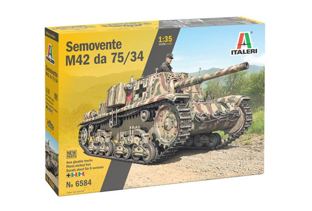 ITA6584 - Italeri 1/35 Semovente M42 da 75/34