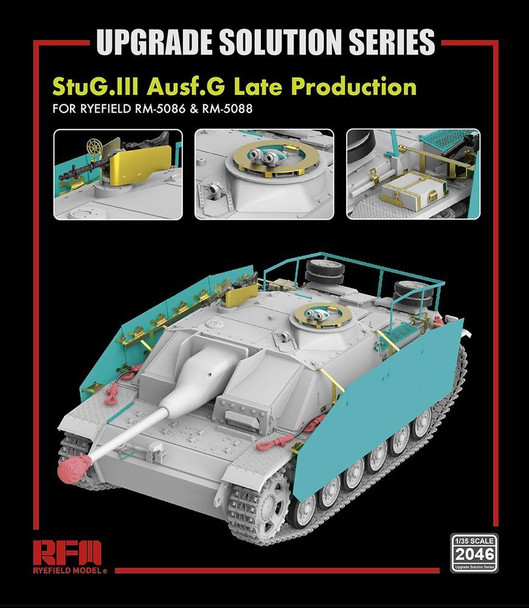 RYE2046 - Rye field Model 1/35 Upgrade Solution Series: StuG.III Ausf.G Late Production (For RYE5086 & RYE5088)