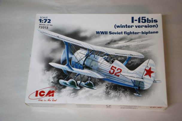 ICM72013 - ICM - 1/72 I-15bis (Winter Version) WWII Soviet fighter-biplane WWWEB10107274