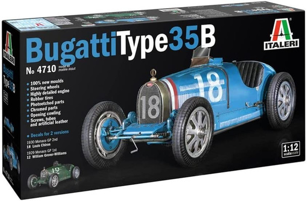 ITA4710 - Italeri 1/12 Bugatti Type 35B