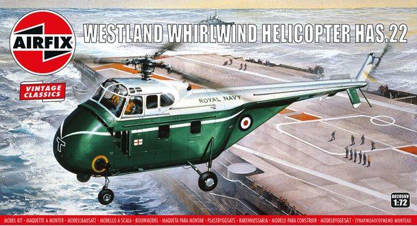 AIRA02056V - Airfix 1/72 Westland Whirlwind Helicopter