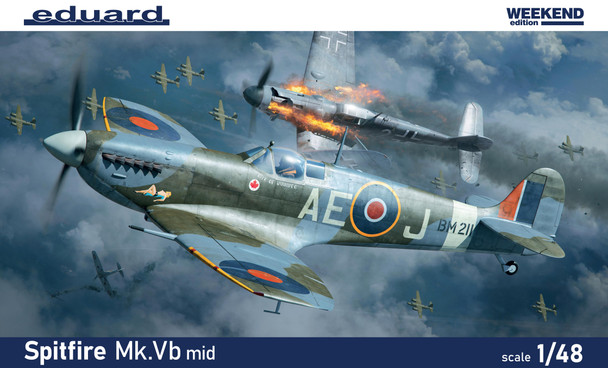 EDU84186 - Eduard 1/48 Spitfire Mk.Vb mid - Weekend Edition
