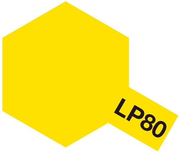 TAMLP80 - Tamiya Flat Yellow - 10ml - Lacquer