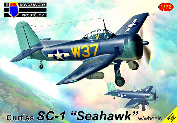 KPM0376 - Kovozavody Prostejov 1/72 Curtiss SC-1 Seahawk w/Wheels