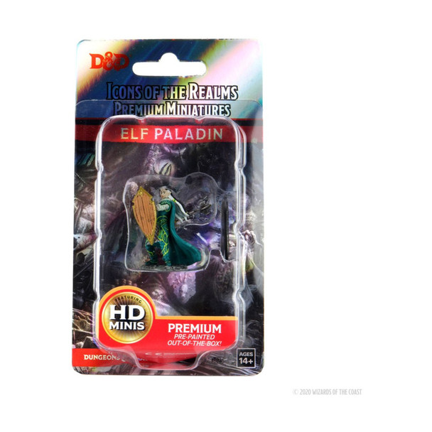 WIZ93025 - Wizkids DnD Icons of the Realm Elf Paladin Female