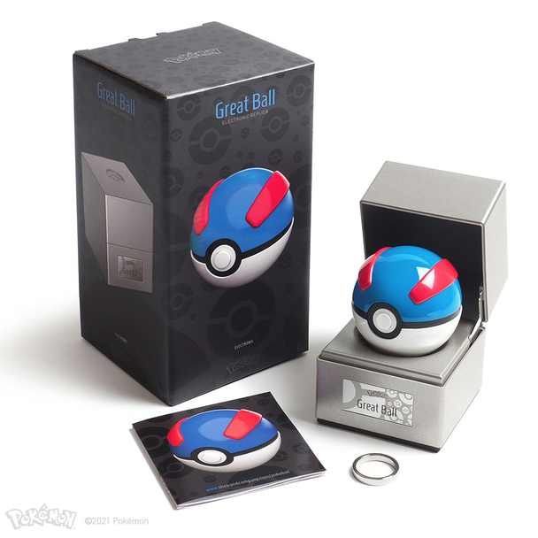 SID907126 - Sideshow Collectibles POKEMON GREAT BALL REPLICA