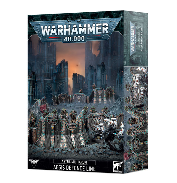 Games Workshop Warhammer 40K Astra Militarum Aegis Defence Line