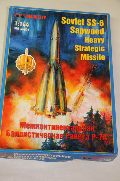 MAQ44001 - Maquette 1/144 Soviet SS-6 Sapwood Heavy Strategic Missile - WWWEB10107361