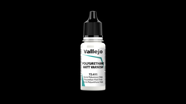 VLJ72651 - Vallejo Polyurethane Matt Varnish - 18ml - Acrylic