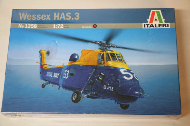 ITA1258 - Italeri 1/72 Wessex HAS.3 - WWWEB10107655