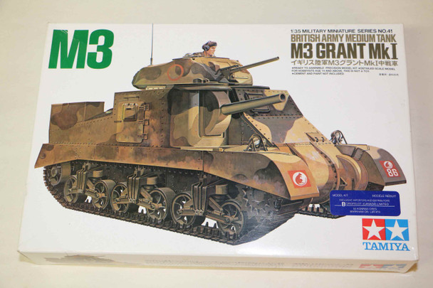 TAM35041 - Tamiya 1/35 M3 Grant Mk I British Army Medium Tank - WWWEB10107680