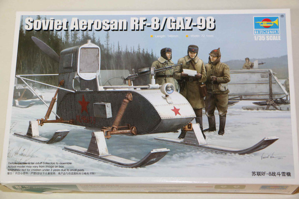 TRP02322 - Trumpeter 1/35 Soviet Aerosan FR-8/GAZ-98 - WWWEB10107754