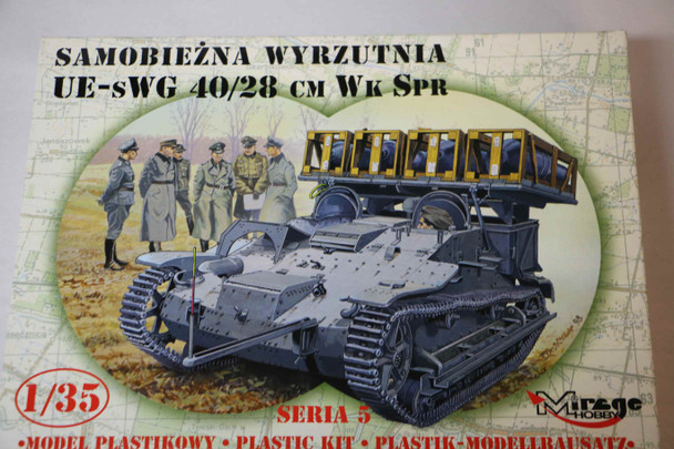 MIR35518 - Mirage Hobby 1/35 Samobienza Wyrzutnia UE-sWG 40/28 cm Wk Spr - WWWEB10107743