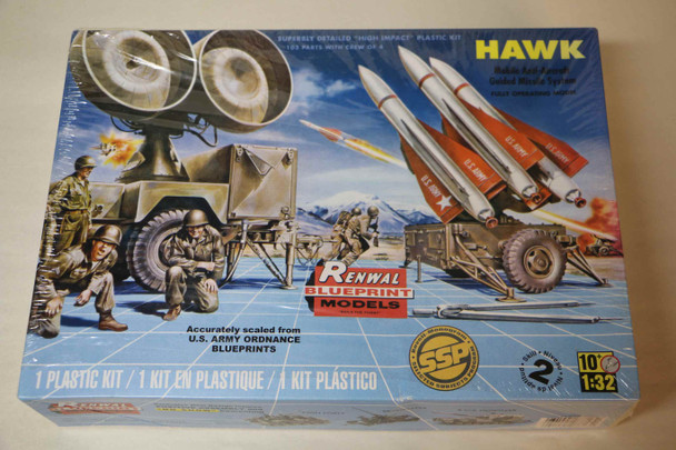 REN85-7813 - Renwal Blueprint Models 1/32 Hawk Missile - WWWEB10107774