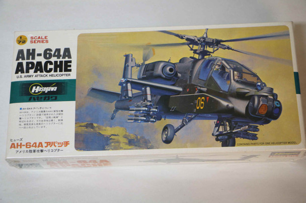 HASE022 - Hasegawa 1/72 AH-64A Apache U.S. Army Attack Helicopter - WWWEB10107800