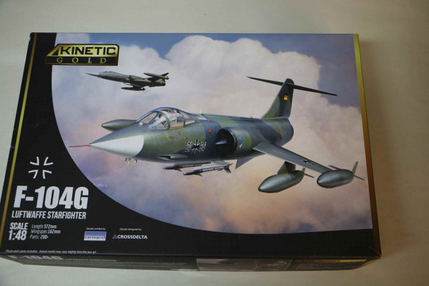 KINK48083 - Kinetic Gold 1/48 F-104G Luftwaffe Starfighter - WWWEB10107820