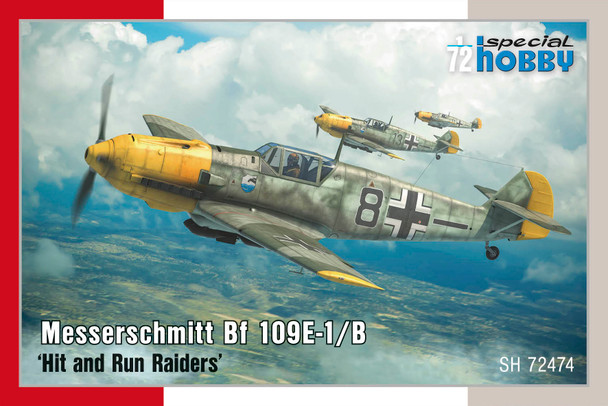 SPE72474 - Special Hobby 1/72 Messerschmitt Bf 109E-1/B