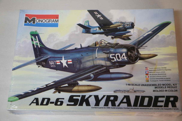 MON5429 - Monogram 1/48 AD-6 Skyraider - Pre-owned 107981
