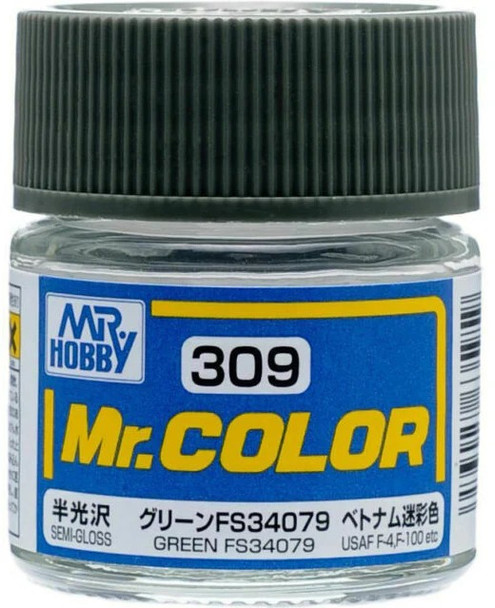 MRHC309 - Mr. Hobby Mr Color Green FS34079 (USAF F-4, F-100) - Lacquer
