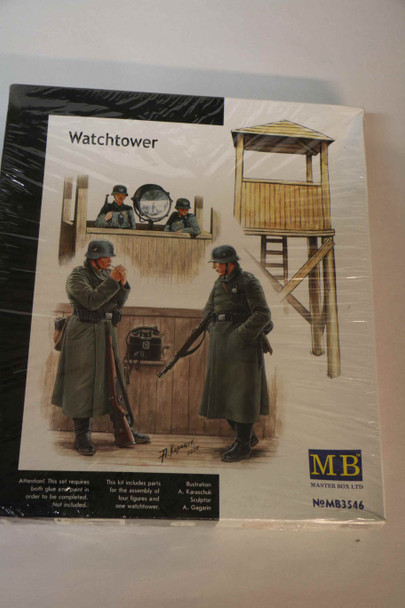 MBL3546 - Master Box 1/35 Watchtower w/figures - WWWEB10108291